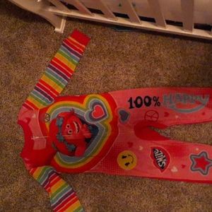 Girls trolls fleece pajamas